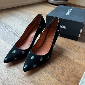 Coach Prairie Suede Pump Heels- Size: US 9.5 / EUR 40 - Comes with Box